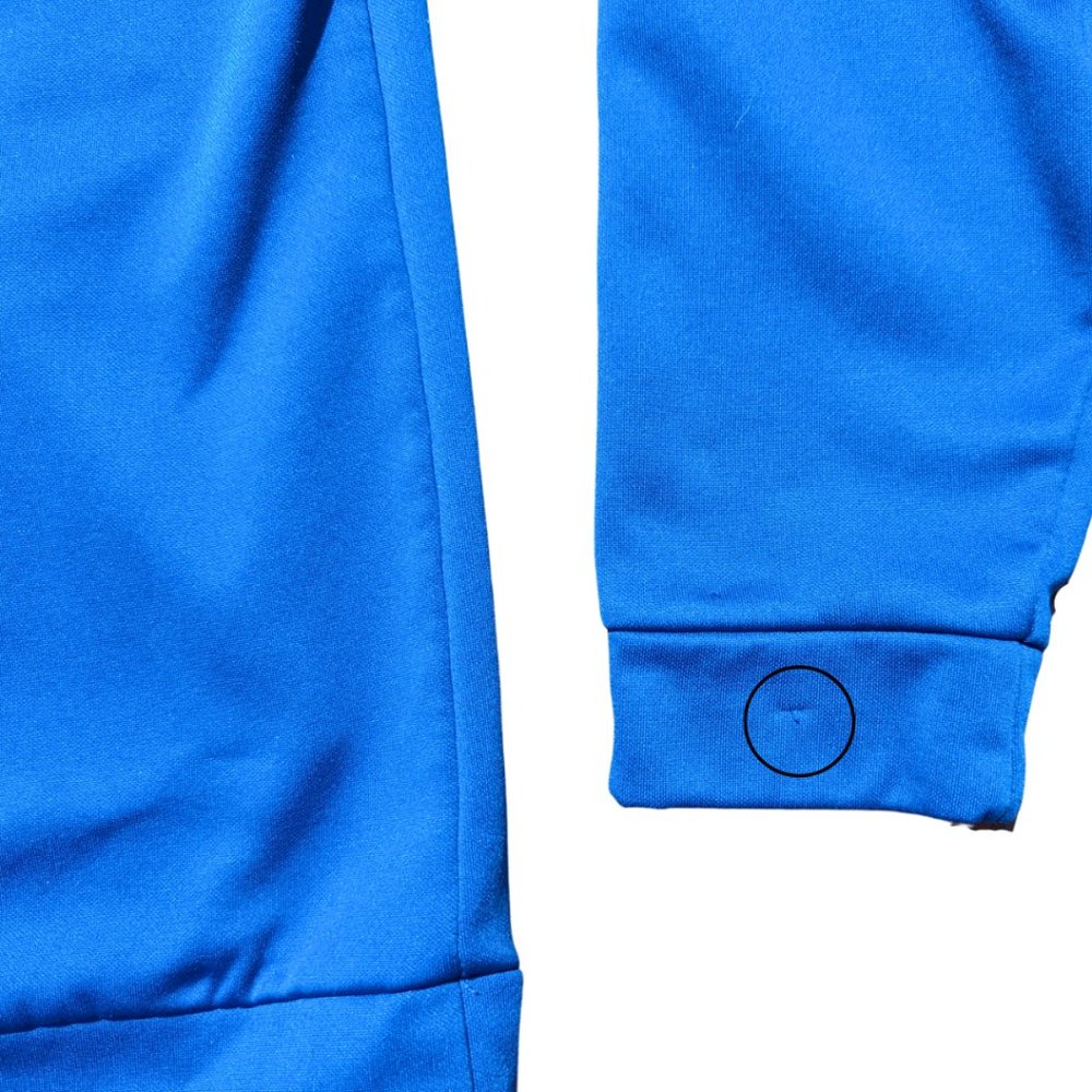 Nike Men's Medium Royal Blue & Black Dri-Fit Pullover Hoodie - Picture 9 of 11